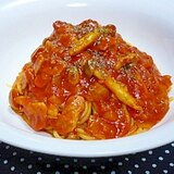 絶品！わが家のトマトソースパスタ